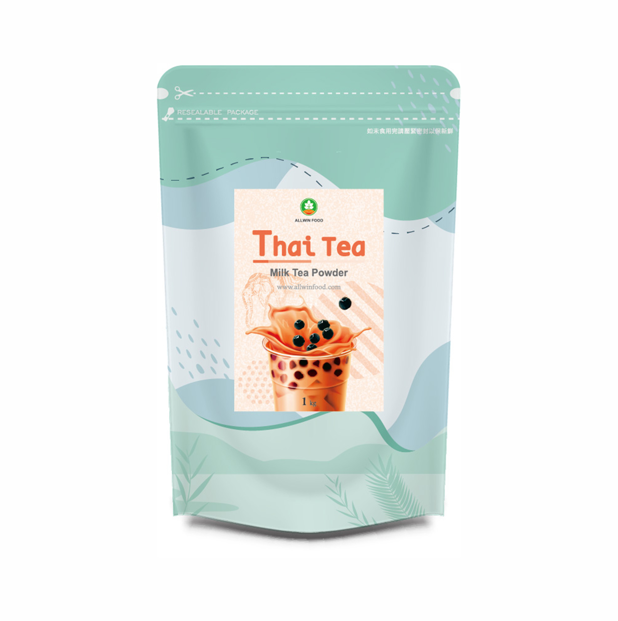奶茶粉可以加奶粉吗的原料与冲调效果示意